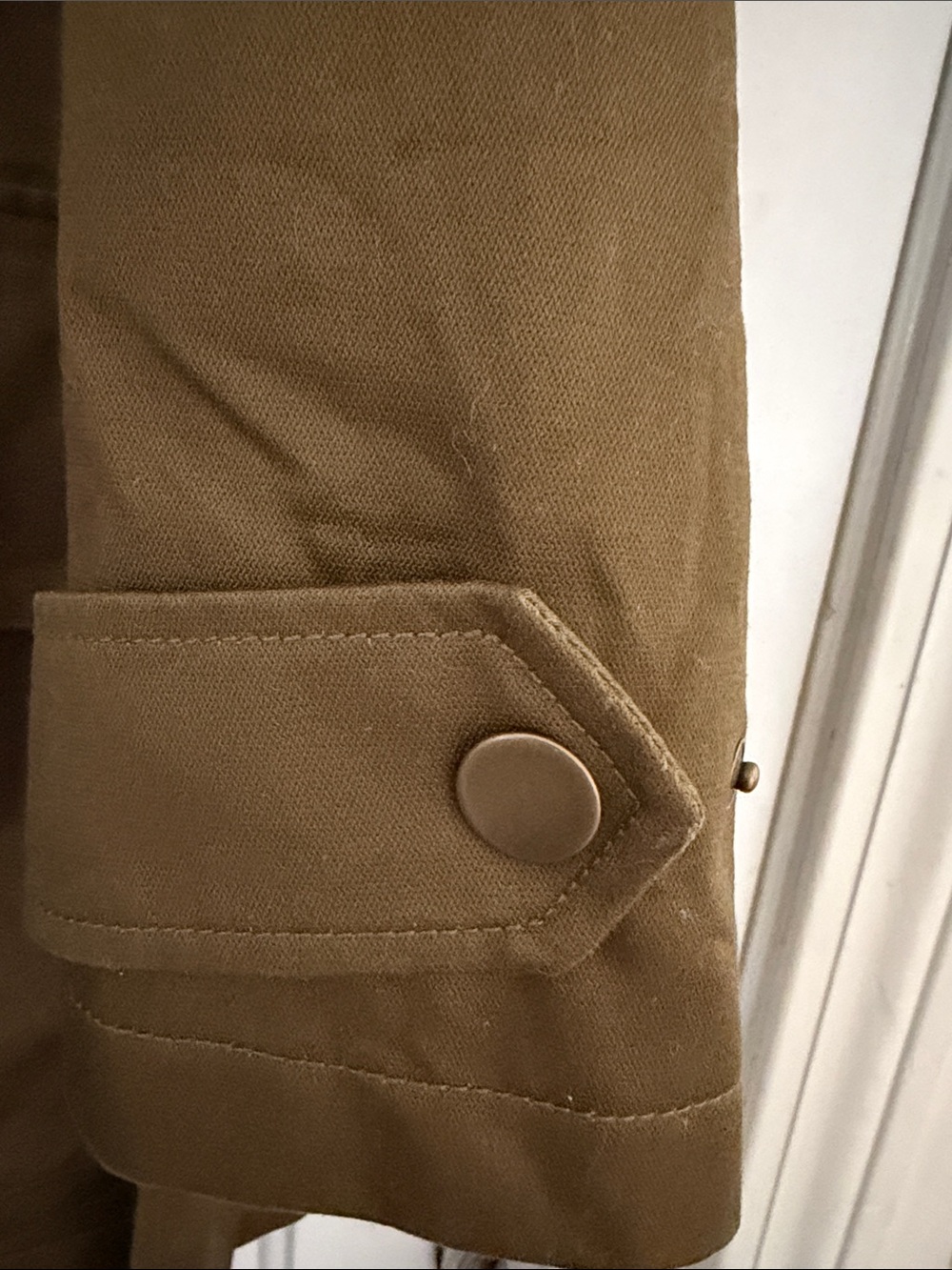Caslon Olive Utility Tie-Waist Jacket. Size 3X - Picture 5 of 8